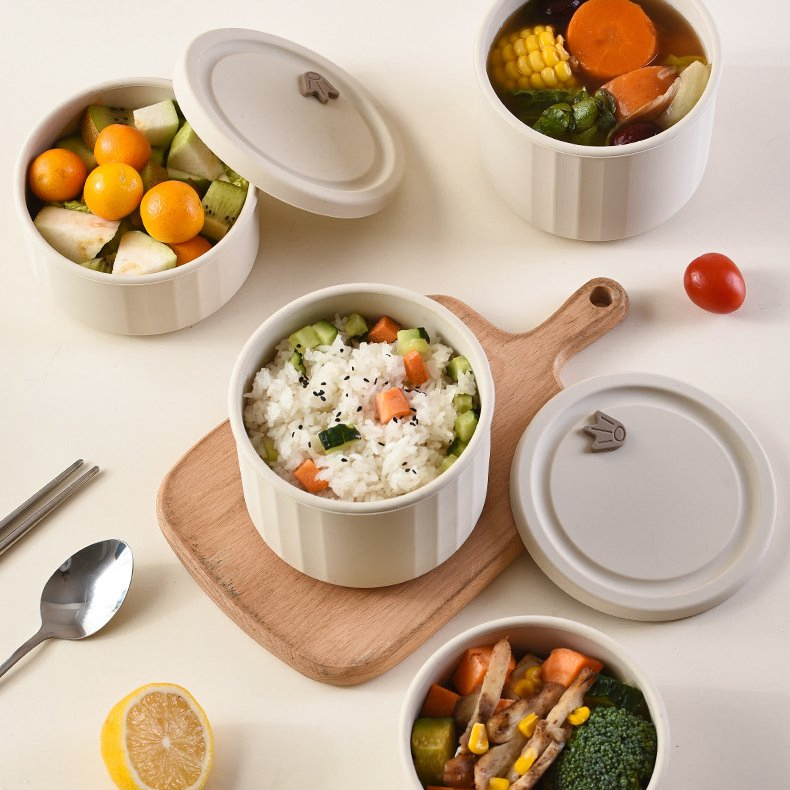 Silicone Insulated Lunch Box Microwaveable Lunch Box