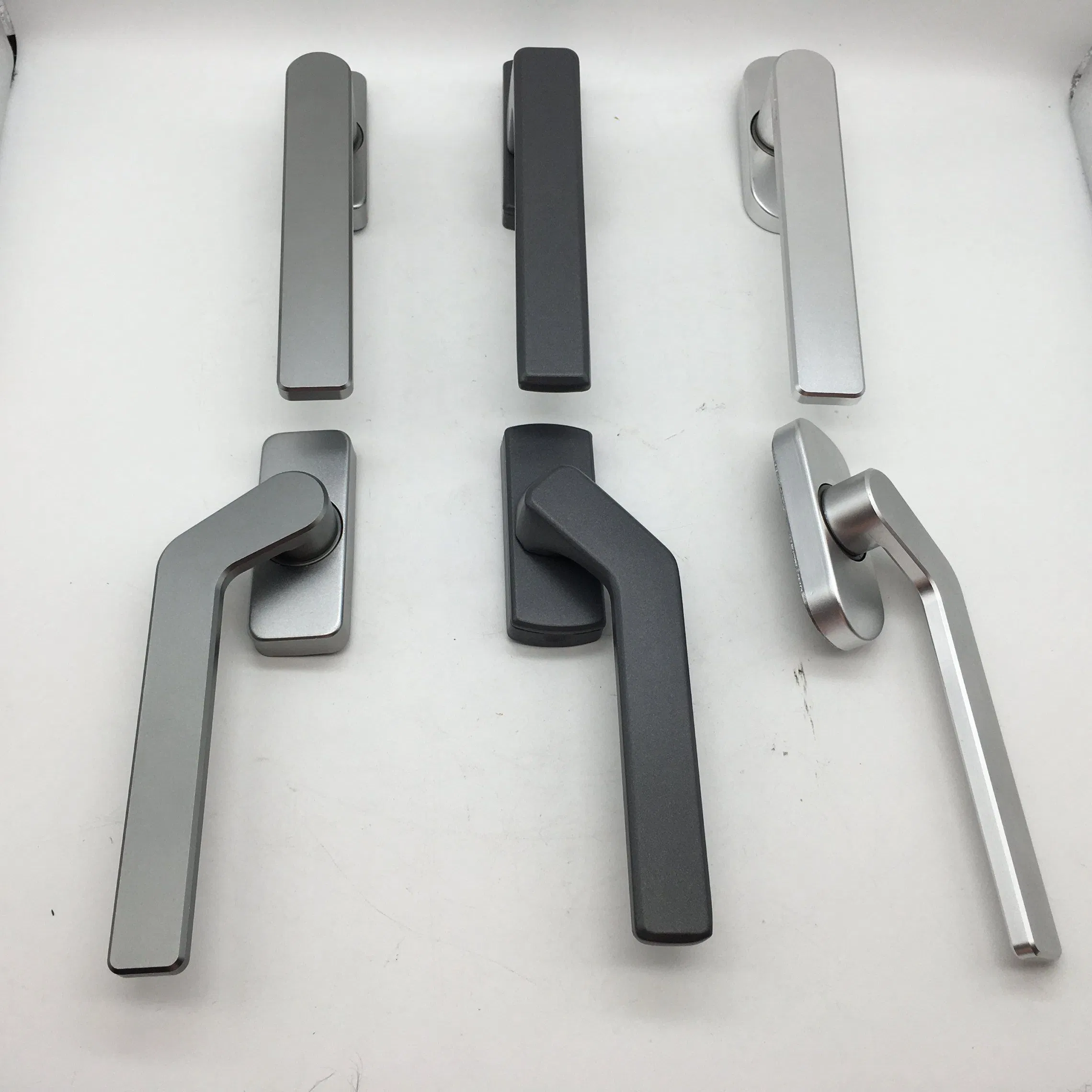 Aluminum Window Handle and Patio Door Handle Push Lock for Aluminum Frame Window