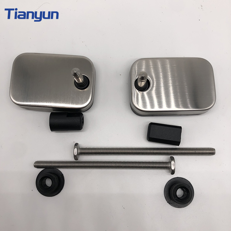 Fix Toilet Seat Hinges Fittings Quick Release Cover Screw Toilet Seat Hinges for Urea-Formaldehyde Toilet Cover