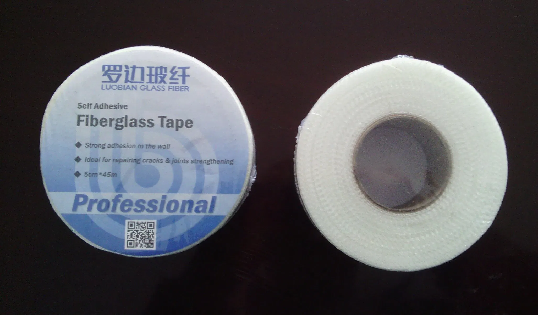 65G/M2 Drywall Cracks Self Adhesive Fiberglass Mesh Joint Tape
