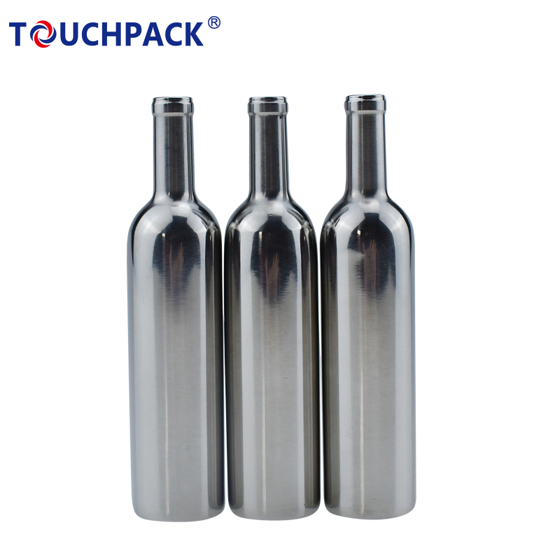 Unique Gift Bottle Shape Stainless Steel Ice Chillers