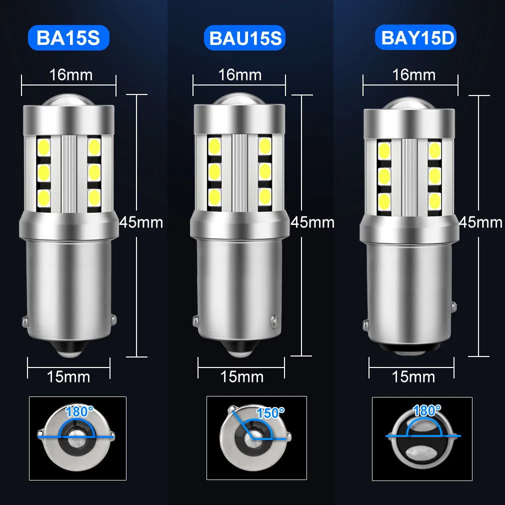 Светодиодные лампы 3156 7440 P21/5W 1157 1156 для авто