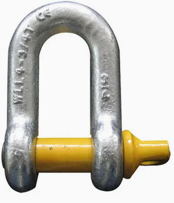 Electro-Galvanizing Us Type Drop Forged G210 Screw Pin Chain Shackle D Shackle