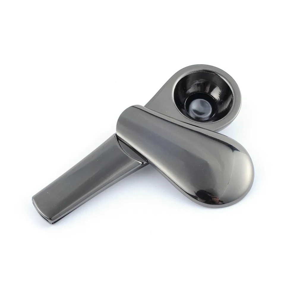 Jiju 698 China Wholesale Zinc Smoking Pipes Tobacco Smoking Accessories Water Zinc Smoking Pipe Tobacco