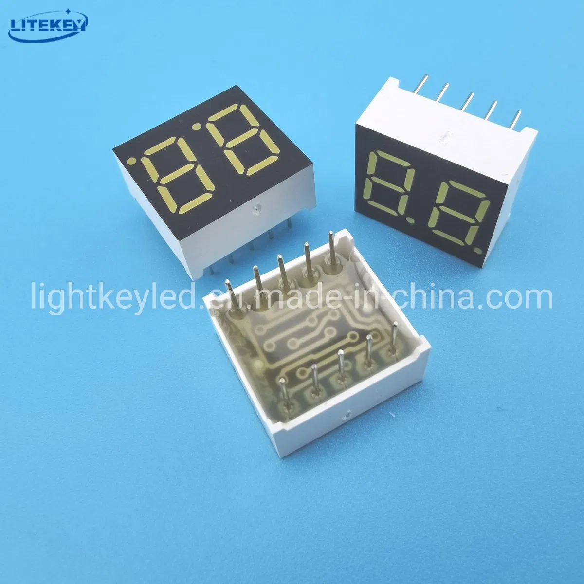 0.36 Inch Dual Digit 7 Segment LED Display with RoHS From Expert Manufacturer