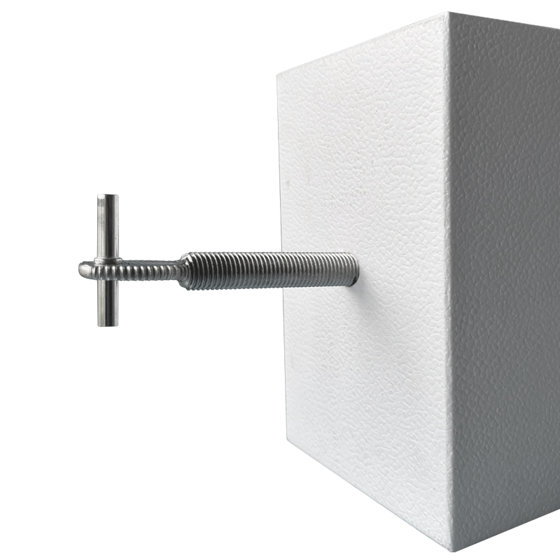 Stainless Steel Stone Facade Threaded Rob Granite Fixing Profile