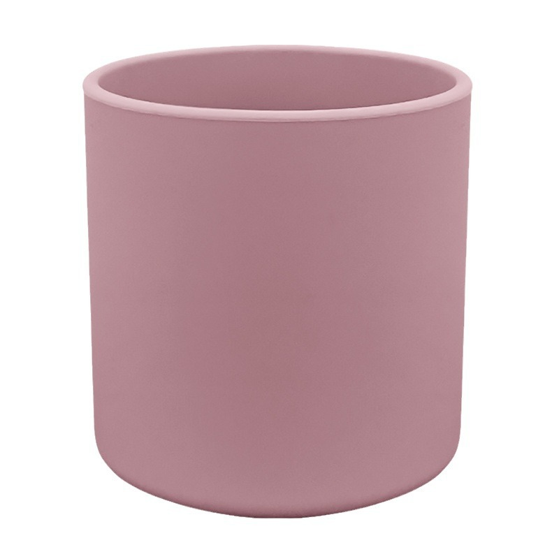 BPA Free Toddler Training Cups Reusable Water Drinking Silicone Baby Water Cup