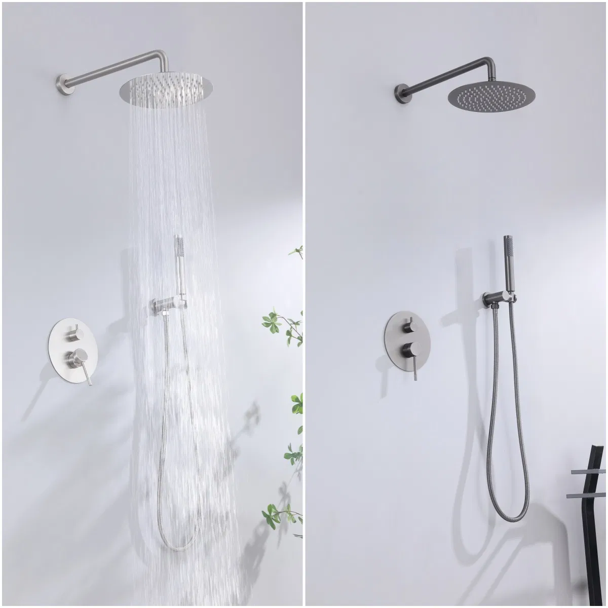 Настенная душевая лейка в современном стиле