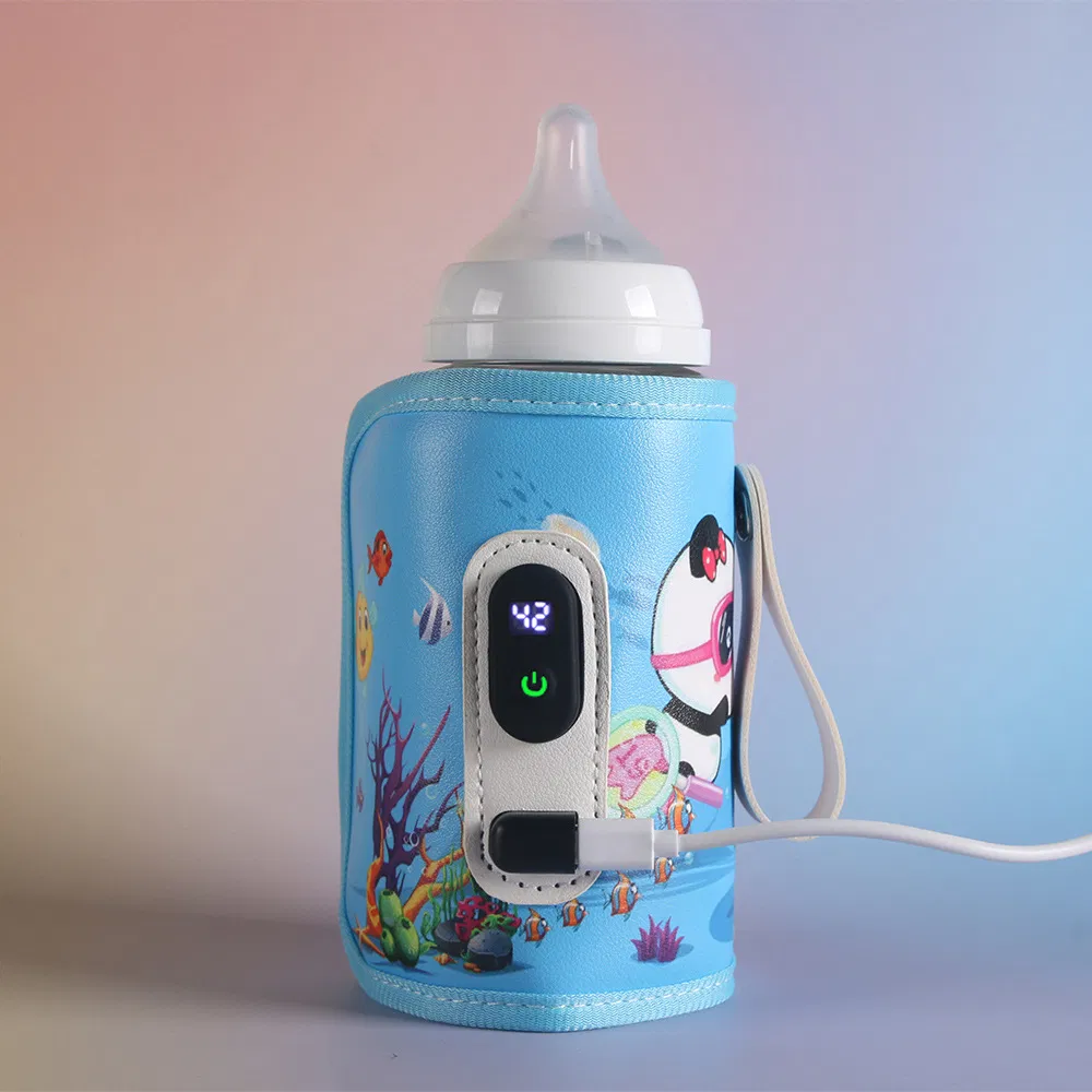 Portable USB Baby Bottle Warmer with Digital Temperature Control