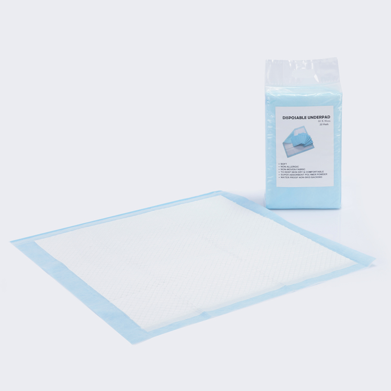 Disposable Waterproof Incontinence Pad Bed Pad / Underpad