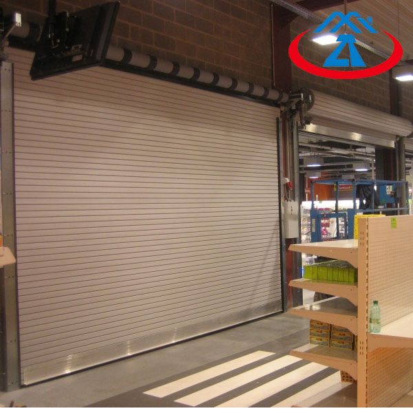 Fire Resistant Steel Slat Doors Fire Proof Roller Shutter Door