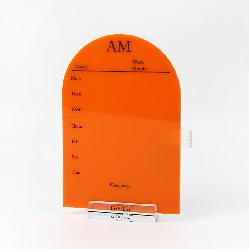 New Trends Premium Acrylic UV Printed Acrylic Table Sign for Home Desk Decorative Sign Use