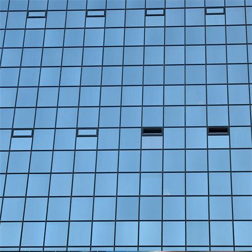 Soundproof and Heat-Proof Double Glazing Customized Aluminum Glass Curtain Wall