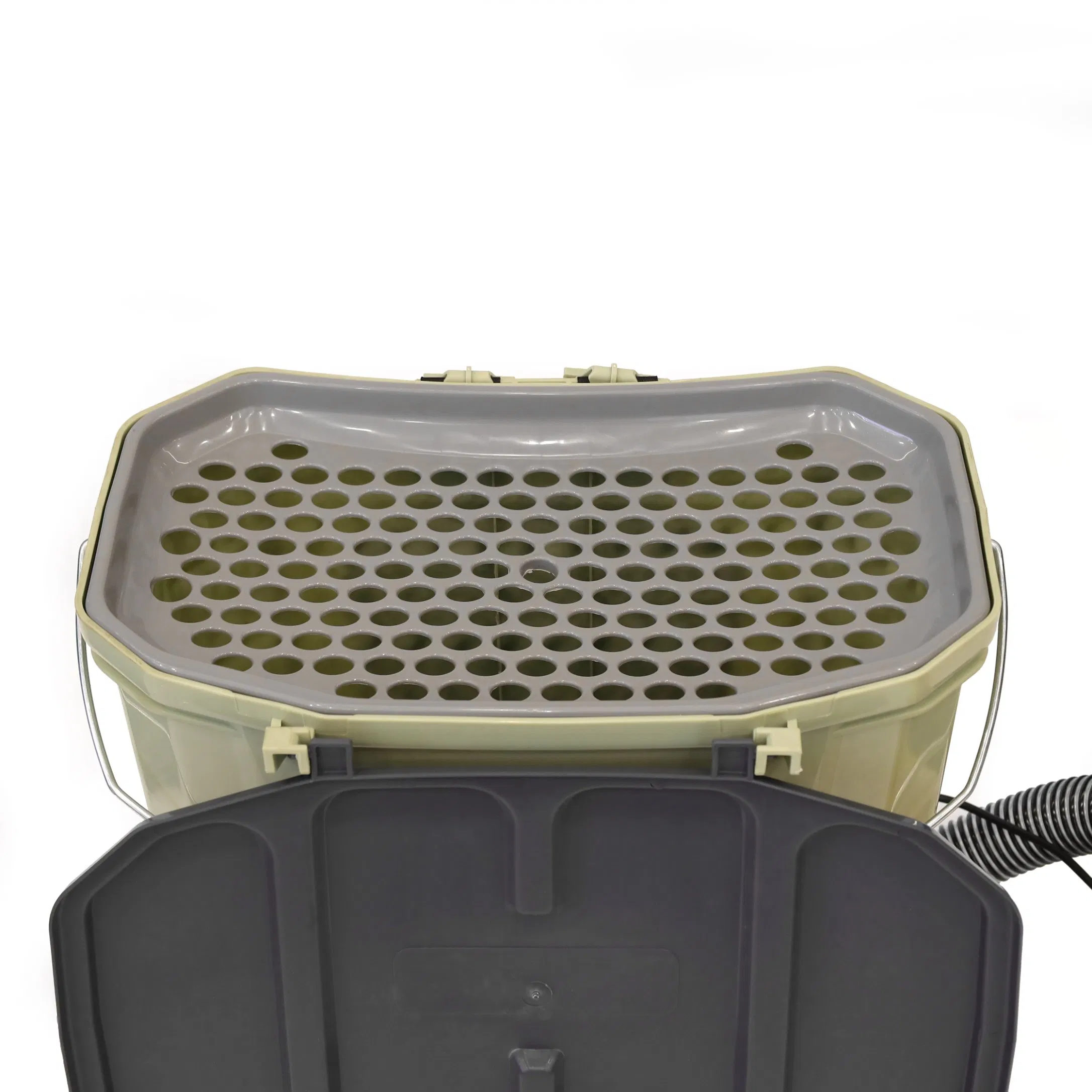 Lithium Battery Electric Fertilizer Spreader Handheld Portable Outdoor