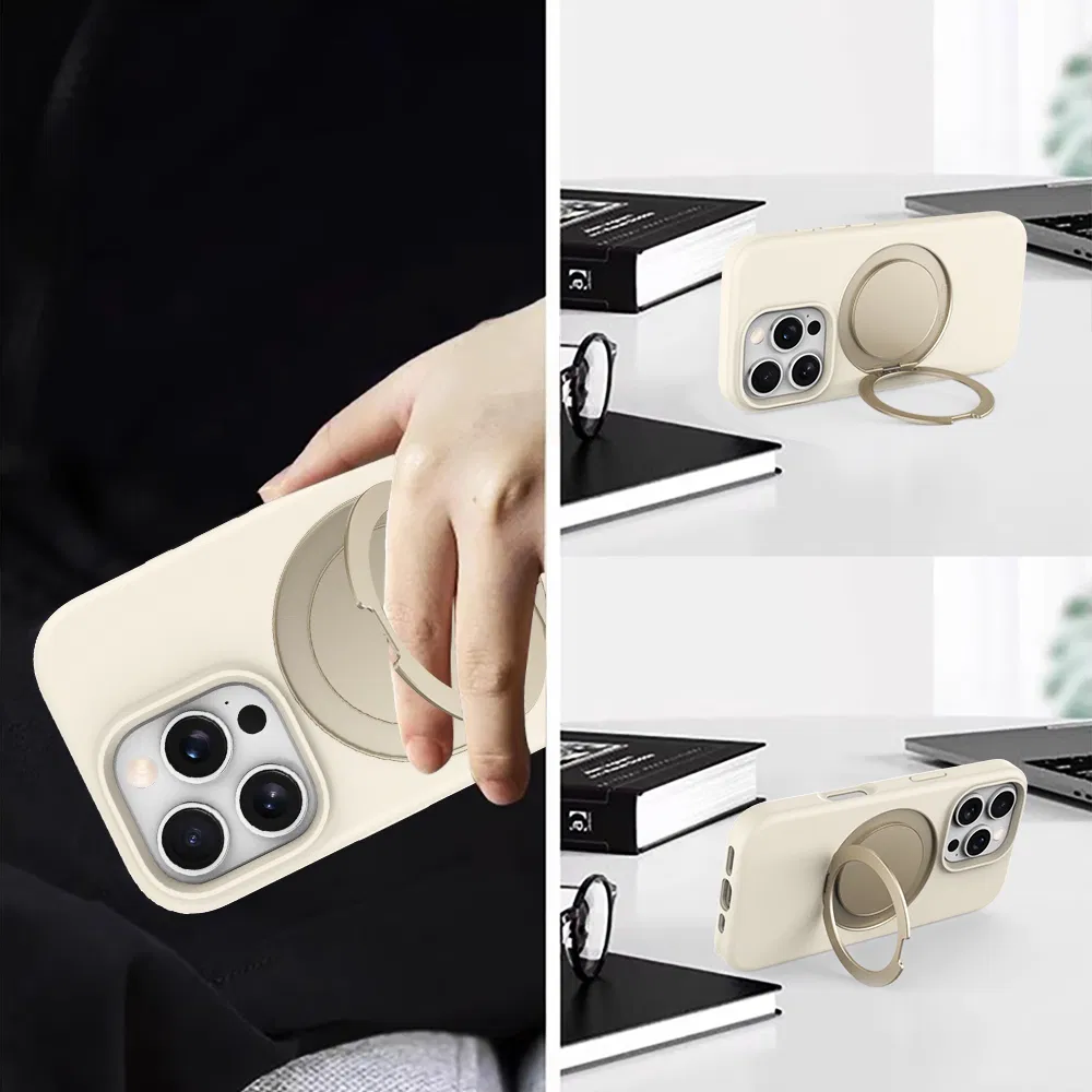 Чехол для iPhone 12-16 Pro Max с подставкой и MagSafe