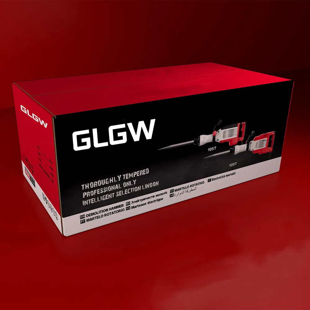 Отбойный молоток электрический промышленный GLGW GLN135K 1800Вт
