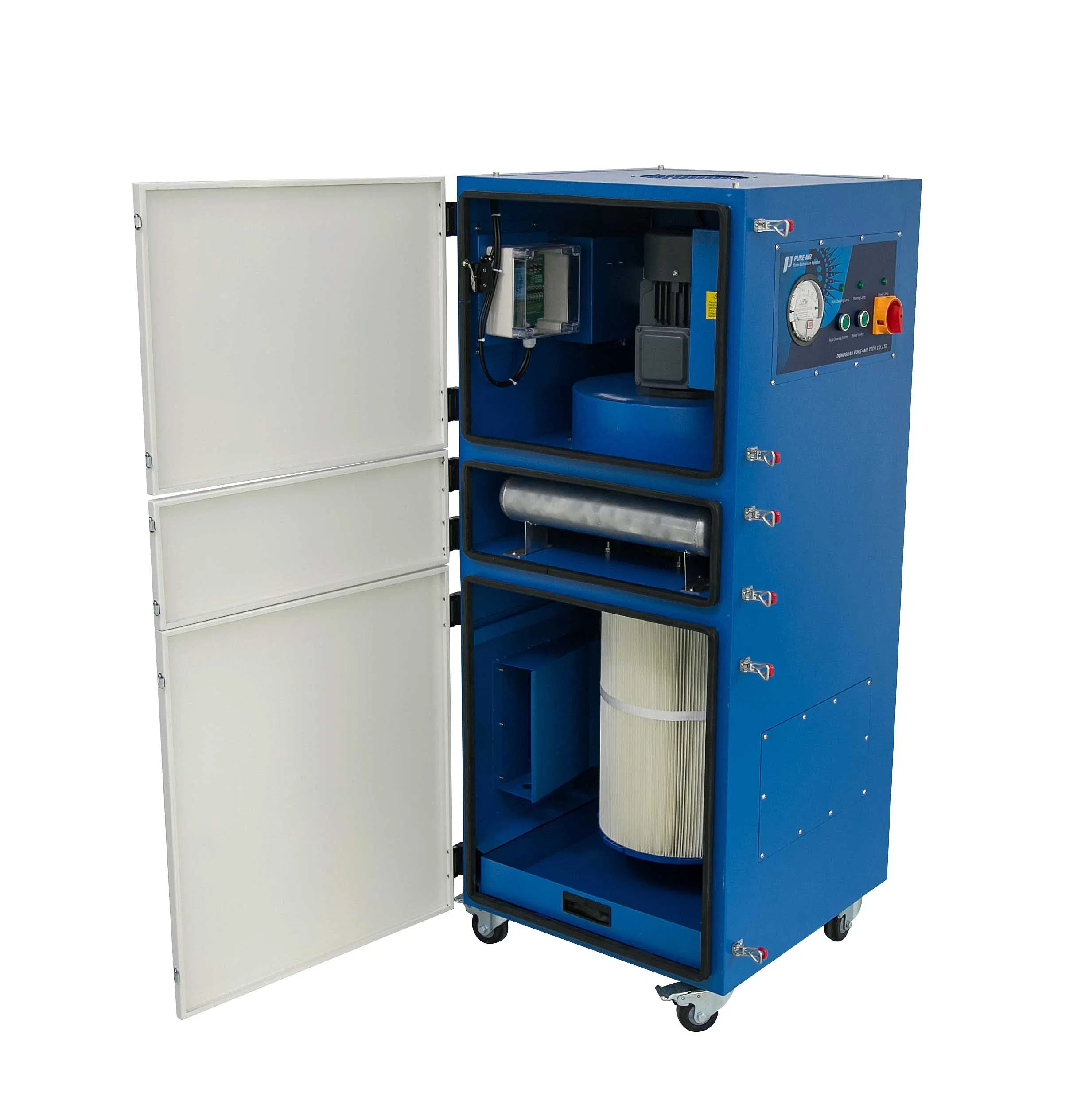 Pure-Air PA-1500SH Small Fiber Laser Cutting Metal Fume Extractor Smoke Filter