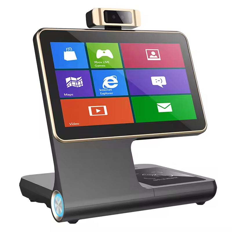 11.6inch Single Touch Screen Black Color 3D Face Recognition Android 6.0 Visitor Pass Management System