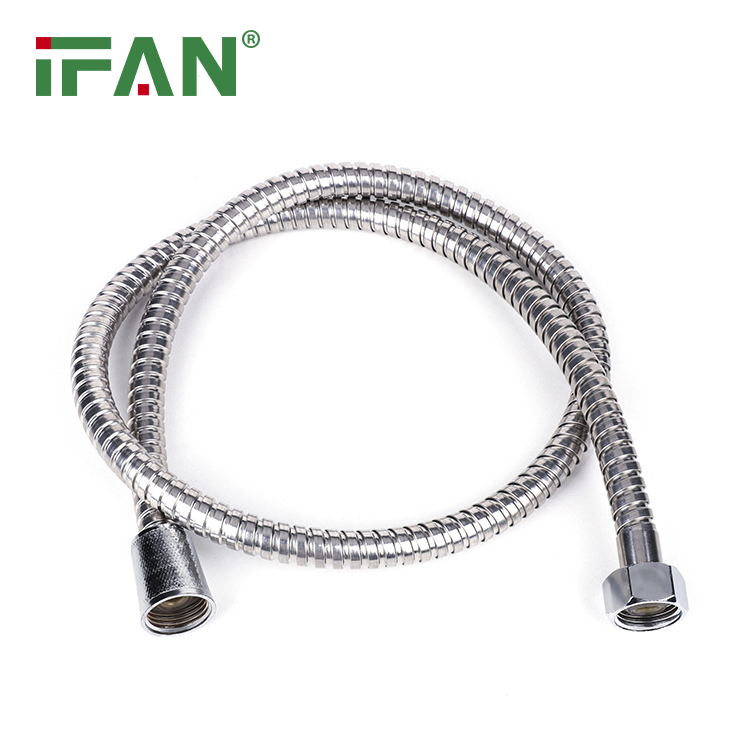 Ifan High Quality Stainless Steel Flexible Hose Bathroom Ss Corrugated Shower Hose