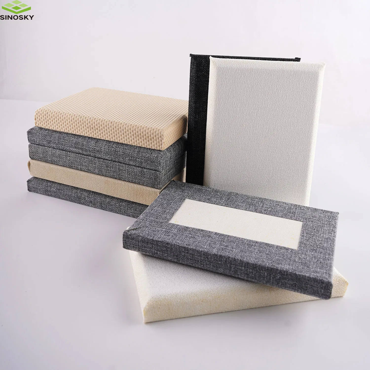 Noise Reduction Clothing Panel Anti-Scratch Glassfiber Foam Pad for Bedroom
