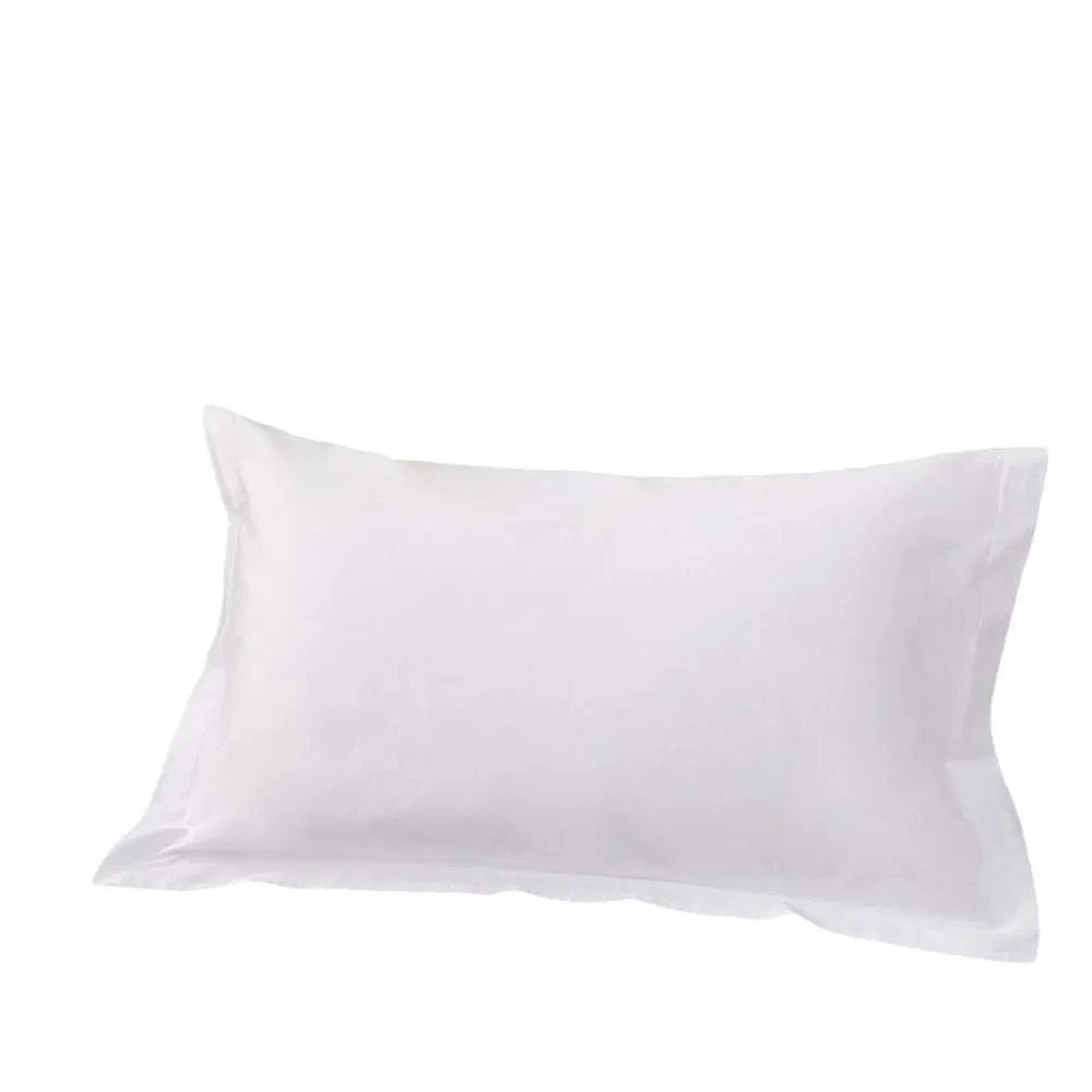 Premium Custom Washable Latex Soft Whita Bed Neck Pillow with Bag Double Line Made of Cotton for Quilted Nap Sleeping in Hotel/Guesthouses