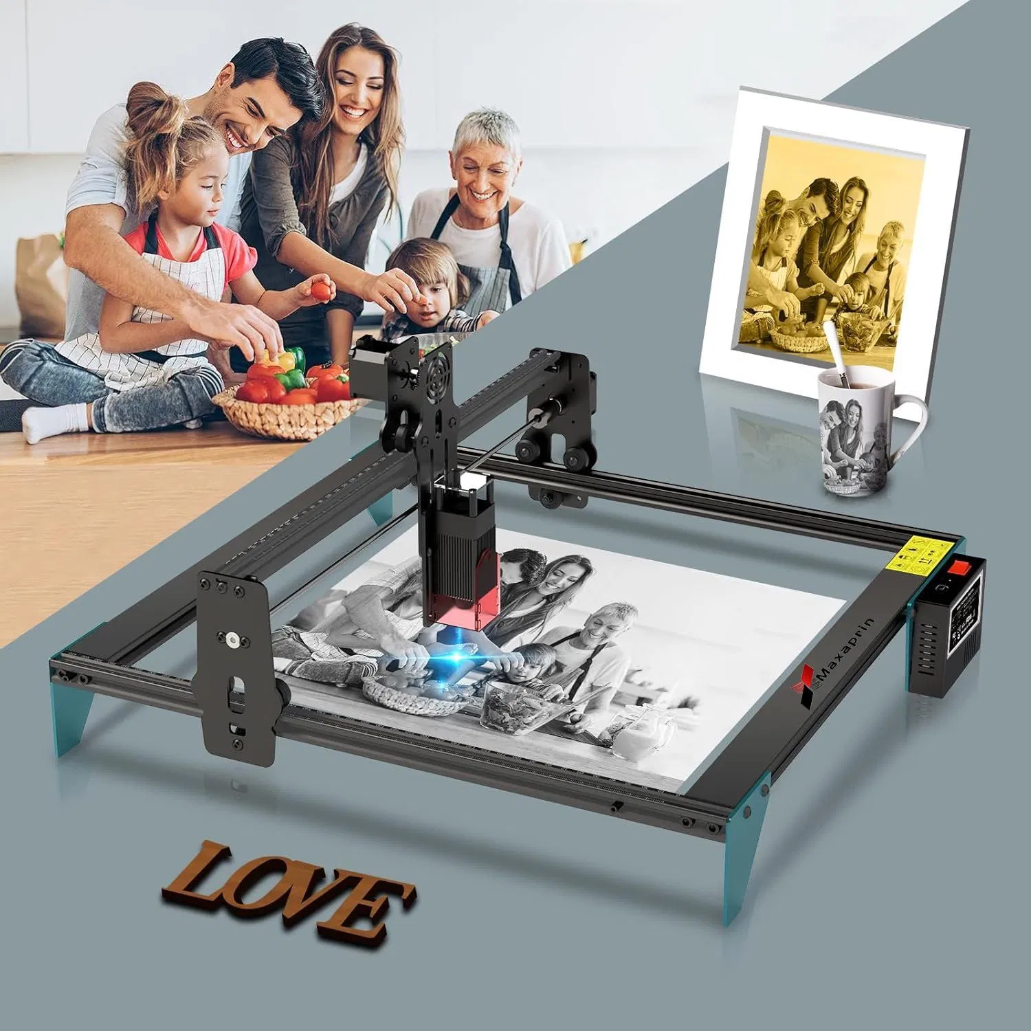 Precision CNC Desktop Cutting Machine LC400 for Versatile Crafting