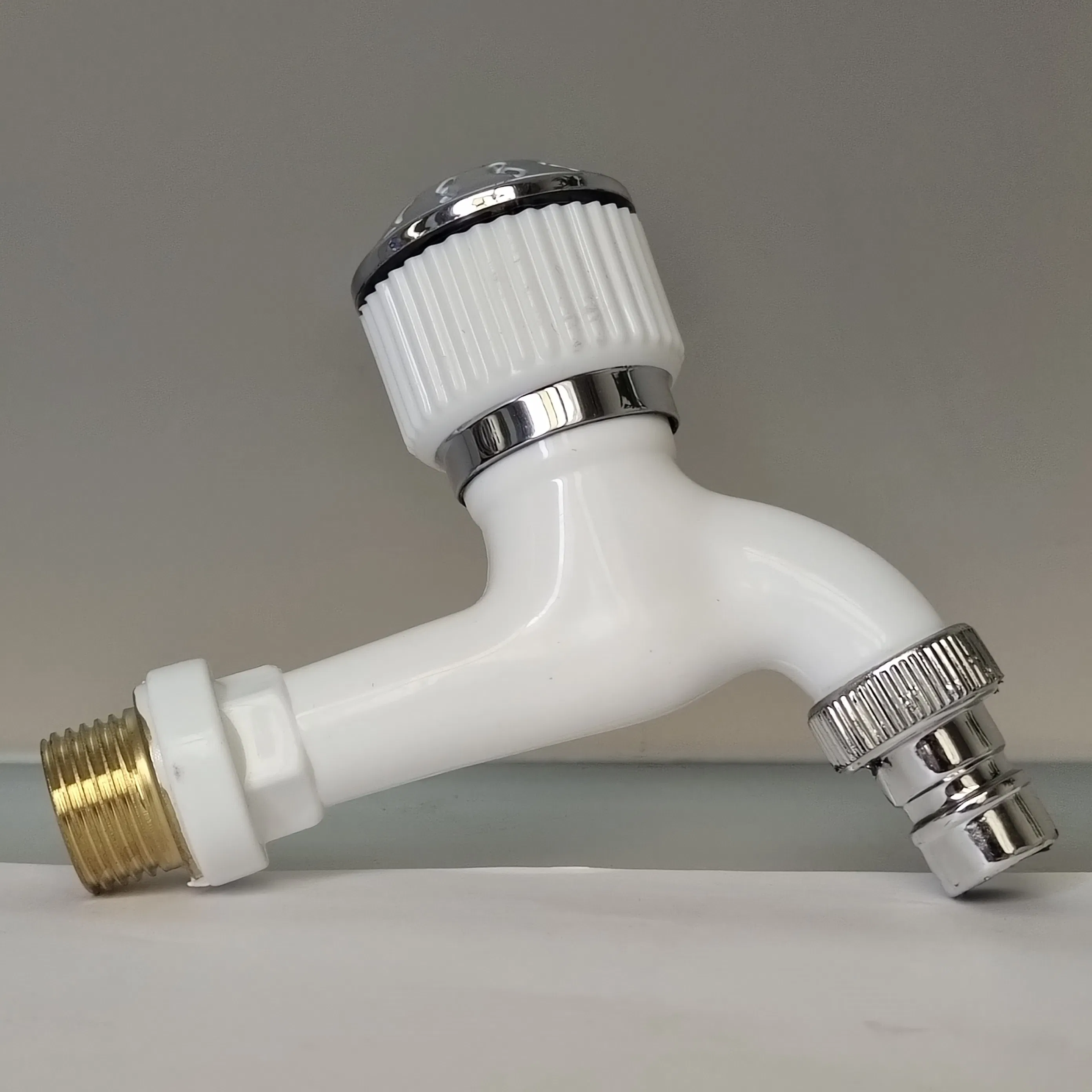 PVC ABS Bathroom Kitchen Wall Plastic Faucet Modern Bibcock Basin PP Tap