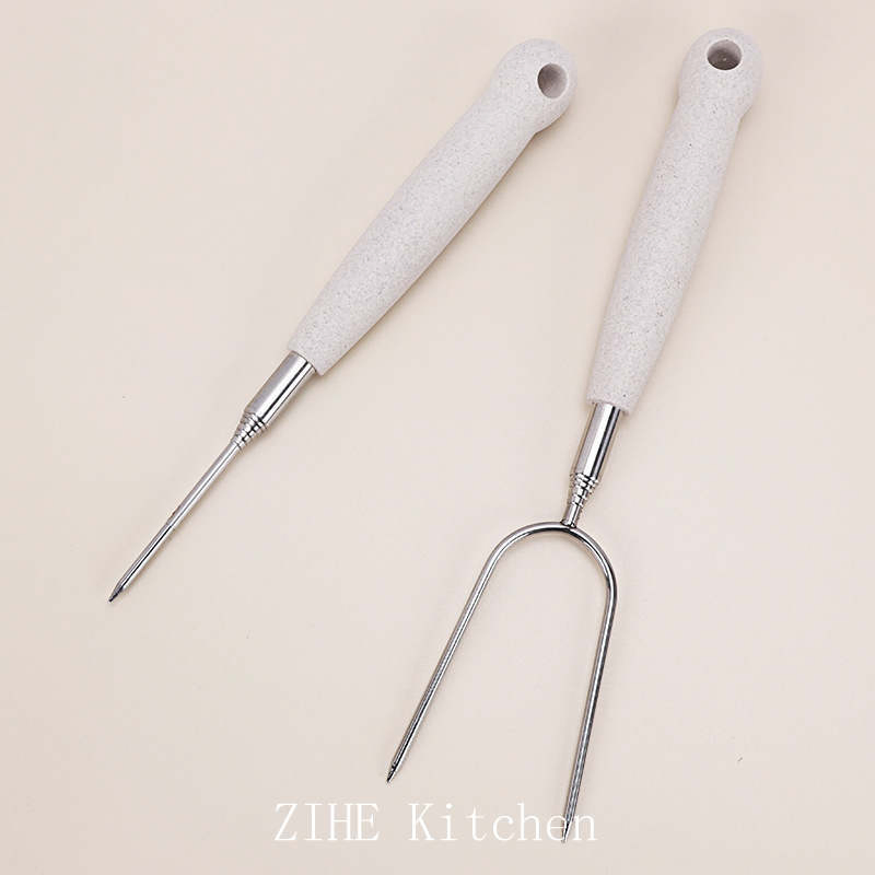 Barbecue Fork Telescopic Barbecue Fork Kitchen Supplies Appliances Storage