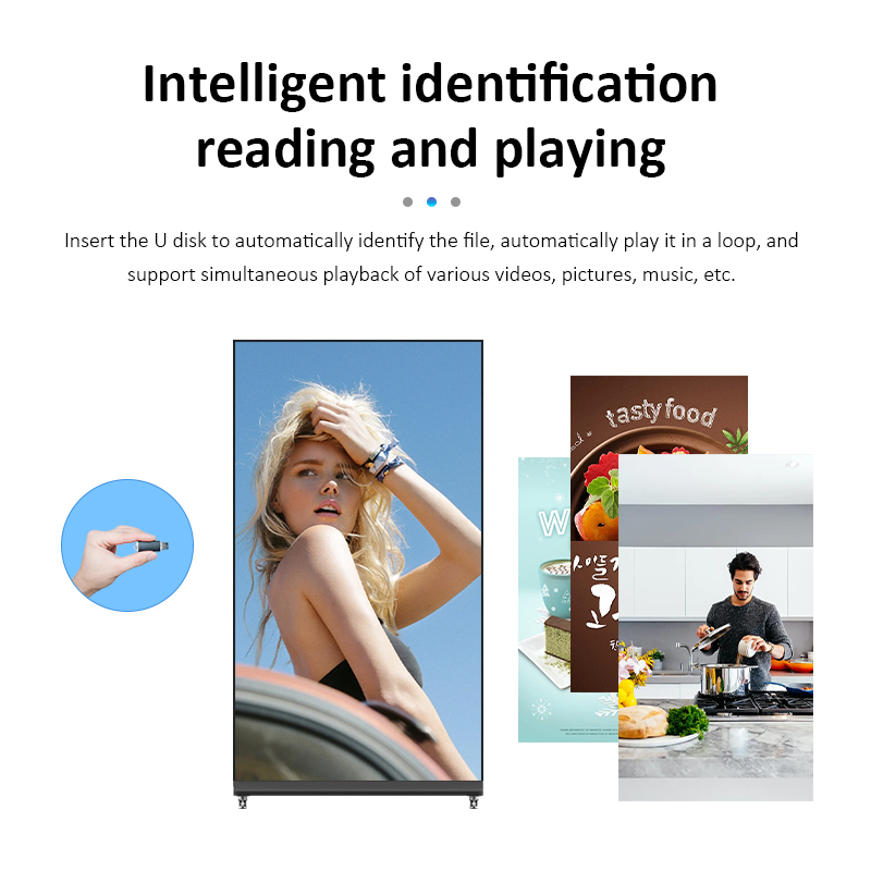 Сенсорный дисплей 55 дюймов для рекламы, напольный киоск