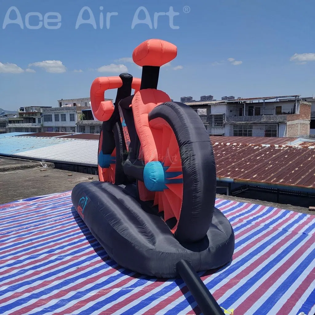Custom 2.5mh Giant Inflatable Bicycle Inflatable Bike for Advertising Decoration Promotion