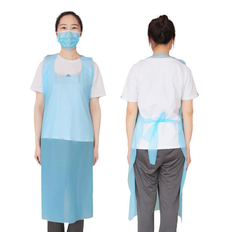 Disposable PE Plastic Apron PE Customized Waterproof and Oil Proof