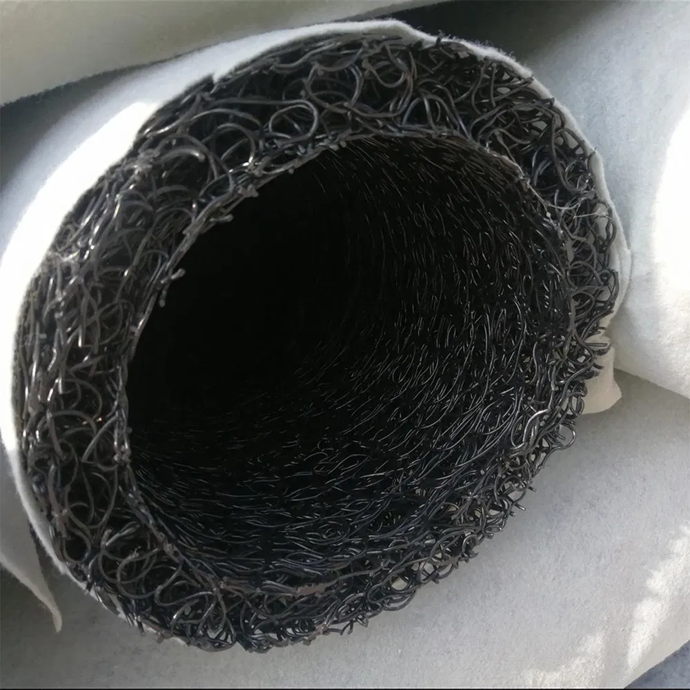 HDPE Random Silk Blind Ditch Pipe Plastic Rigid Permeable Underground Culvert Treatment Complete Specifications for Drainage