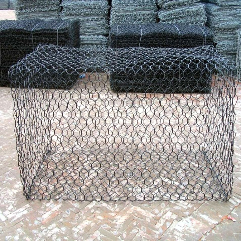 Hot DIP Galvanized/PVC Coating Hexagonal Wire Mesh Rock Cage Wall River Mattress Gabion Cages Gabion Boxes Gabion Baskets Gabion Wall Price