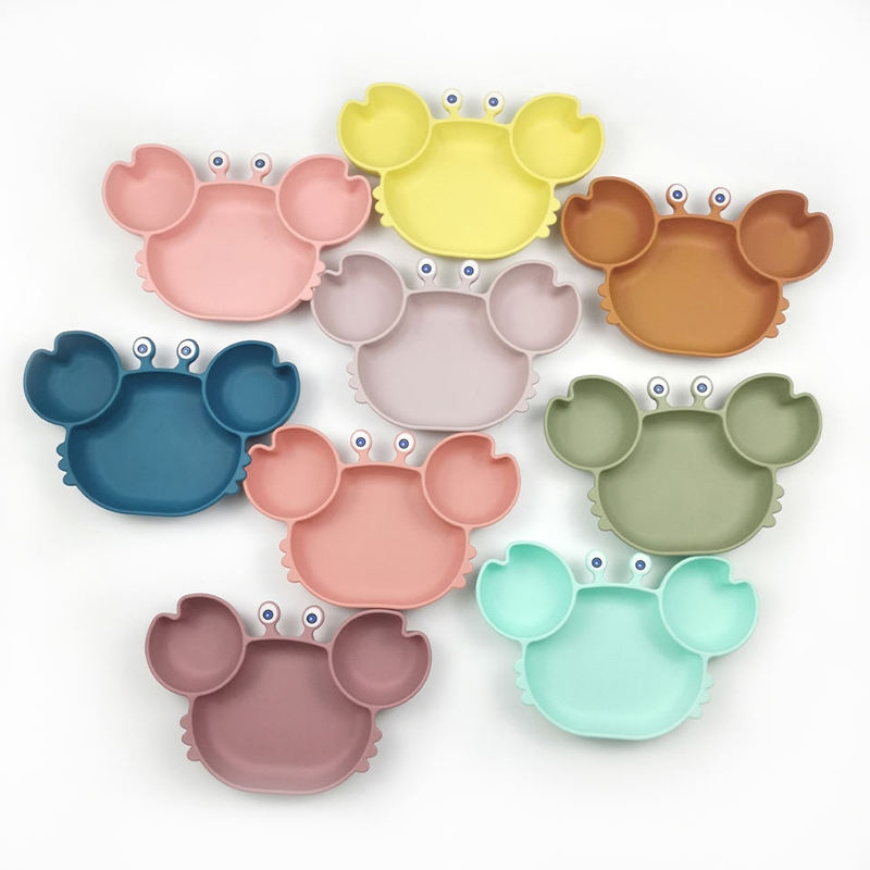 Fun and Colorful Silicone Plates for Toddlers and Infants