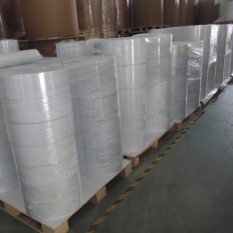 Factory Manufacture Permanent Self Adhesive Sticker Label Thermal Paper Rolls Material