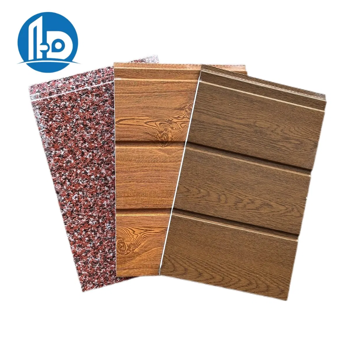 Sandwich Panel Polyurethane Insulation Board Villa Courtyard New Exterior Wall Insulation Decoration Integrated Board Waterproof and Fireproof 38.3cm Wide