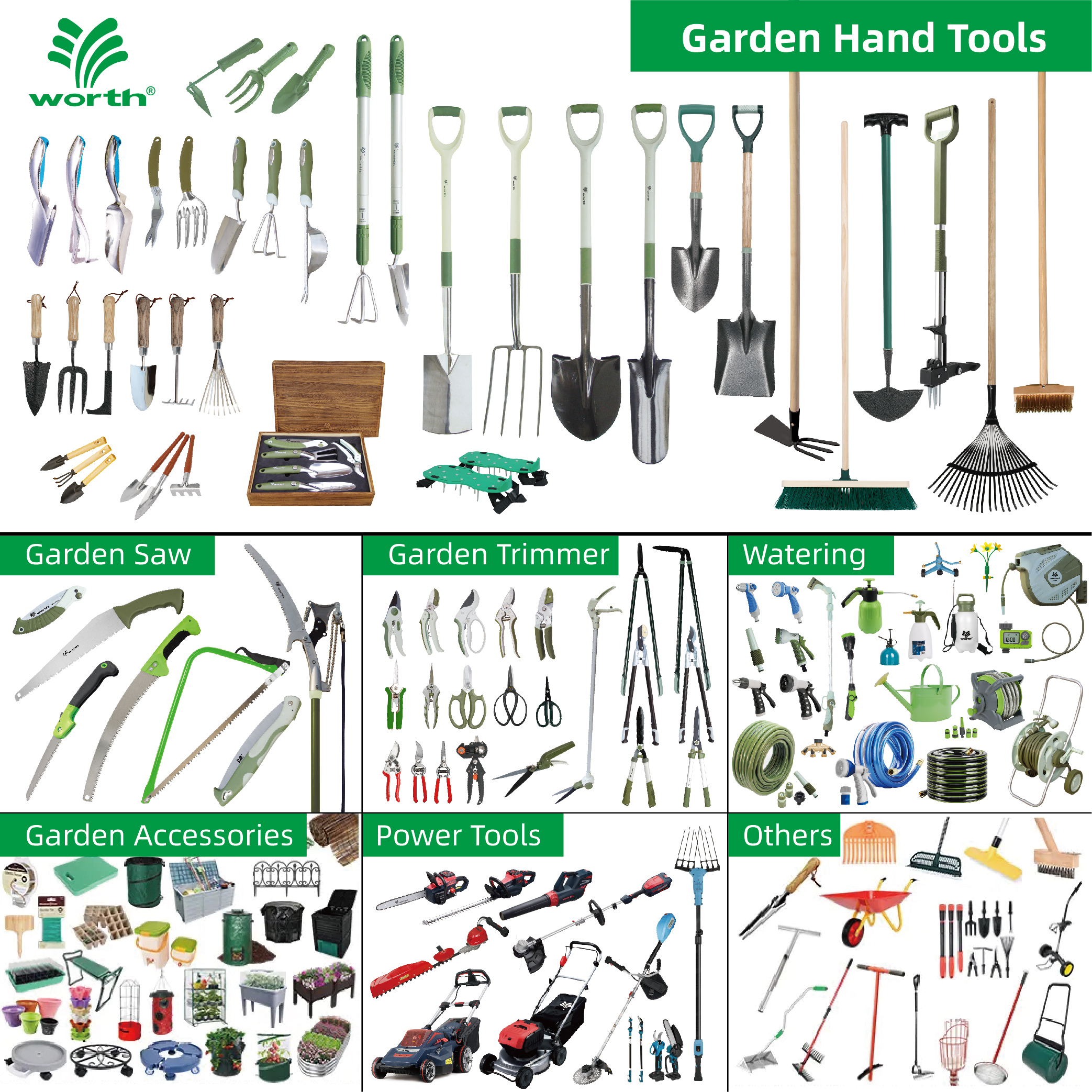 Инструменты садовые стекловолокно длинная ручка