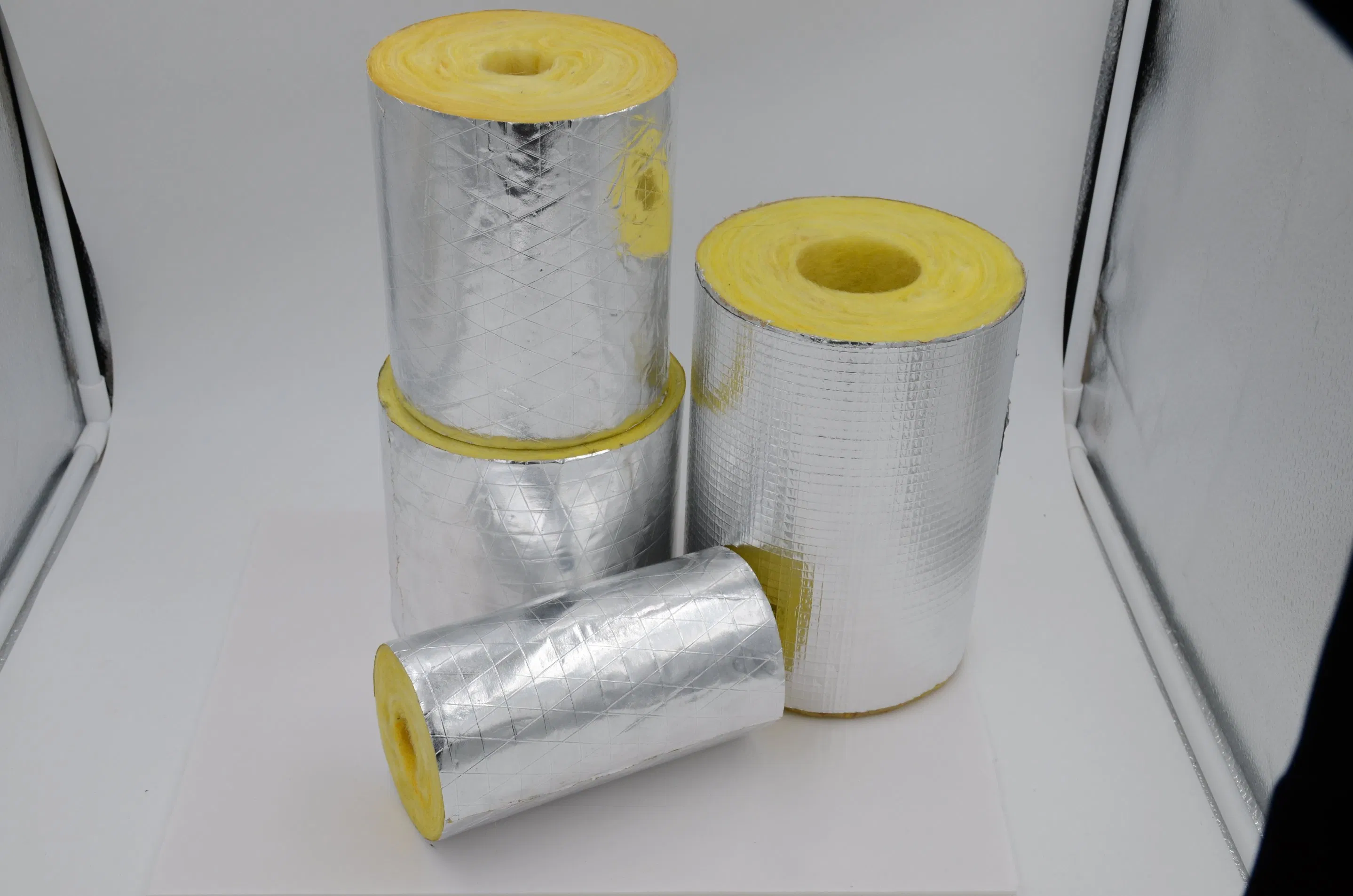 Fireproof Glass Wool Pipe Insulation