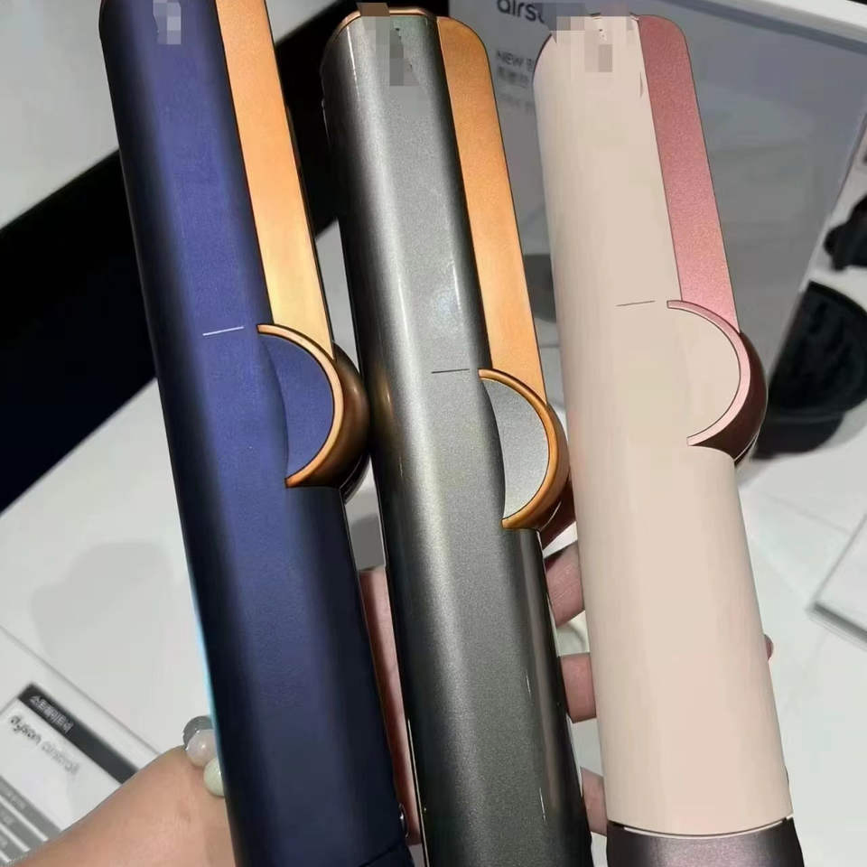 The 2026 High-Quality Ht01/HS06 Hair Dryer and Straightening Machine, Blue /Coppe 2-in-1 Electric Iron with LCD Display, Newly Released