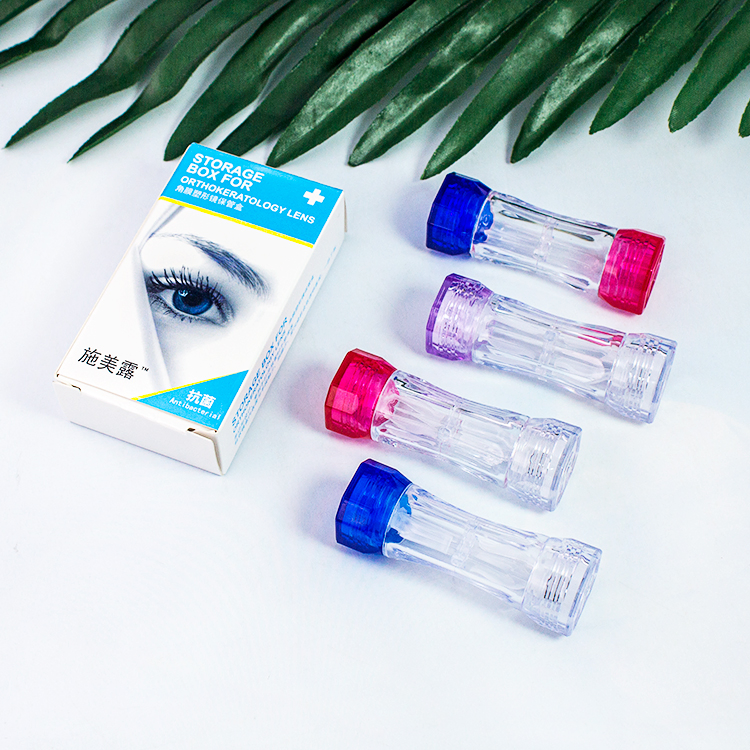 High-Quality Popular Customized Logo Rgp Hard Lens Contact Lens Case