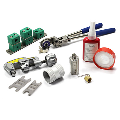 Hikelok 3/16 in to 1in Preswaging Tools