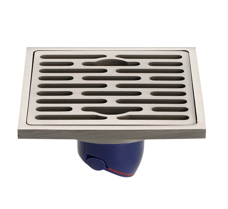 High Quality Stainless Steel Single - Purpose Brushed Nickel Bathroom Floor Drain