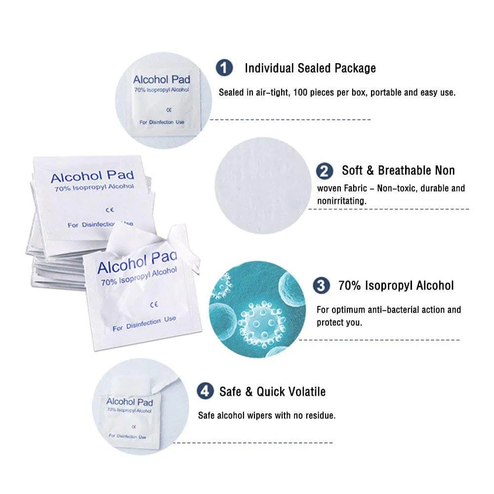 Disposable Medical Alcohol Swab Alcohol Prep Pad Manufacturer