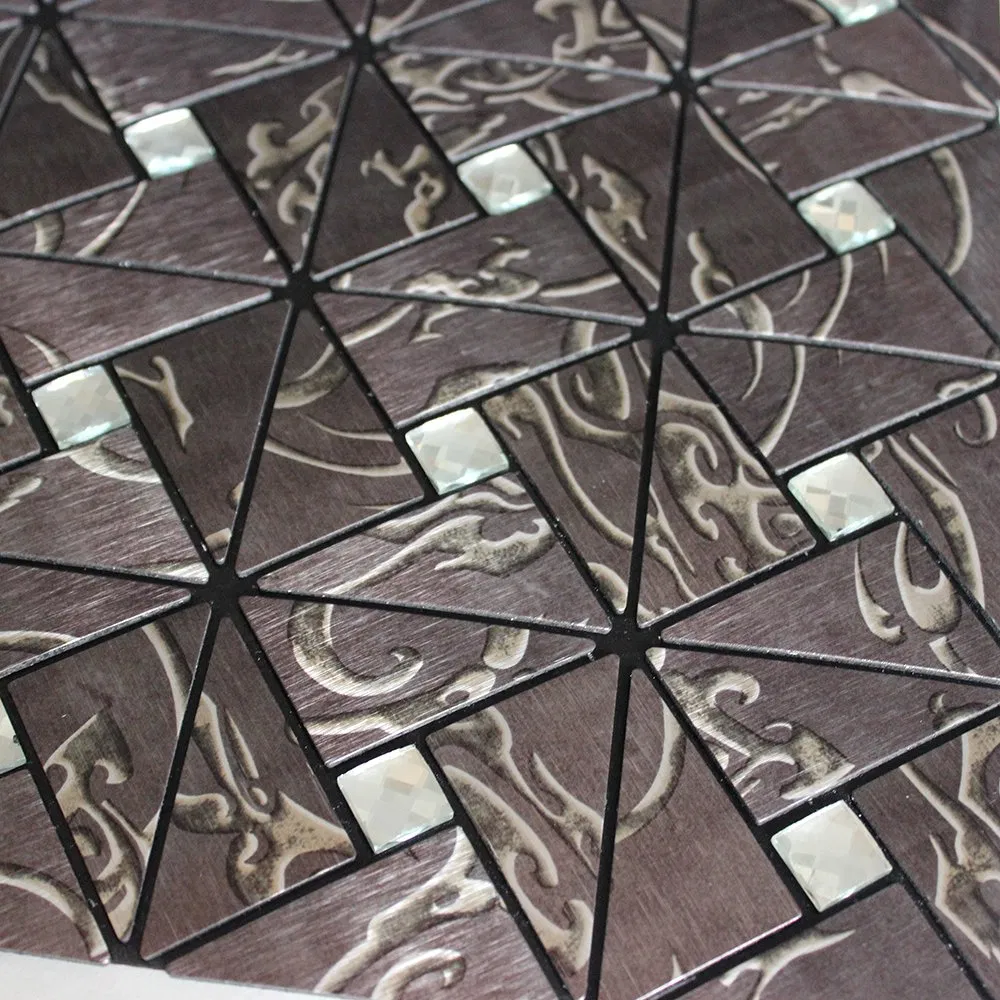 Good Selling Peel and Stick Wall Sticker Self Adhesive Aluminum Mosaic Tiles