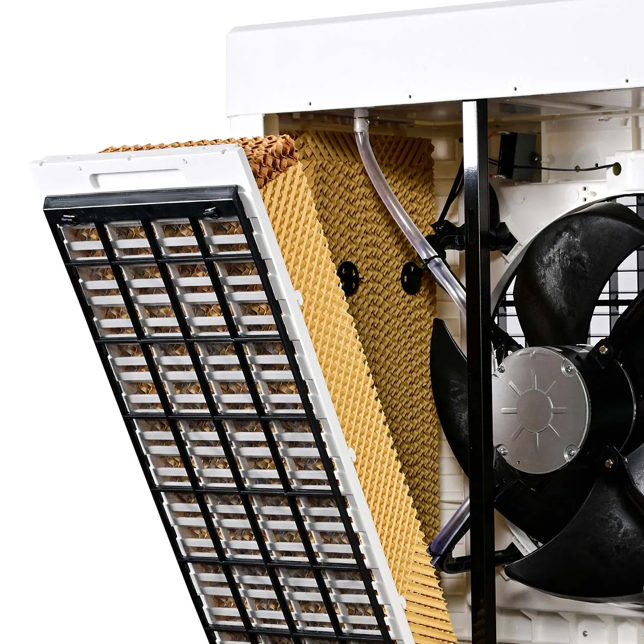 Портативный испарительный охладитель воздуха 15000 CFM с баком 120 л