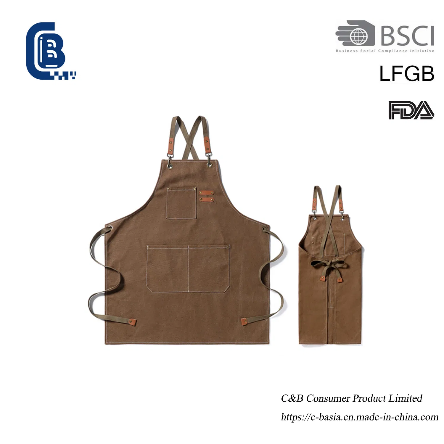 Cotton Chef BBQ Apron, Kitchen Bar Customised High Quality Grill Apron