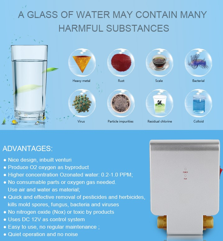 Home Ozone Washing Machine for Vegetables Fruits Disinfection Keep Fresh