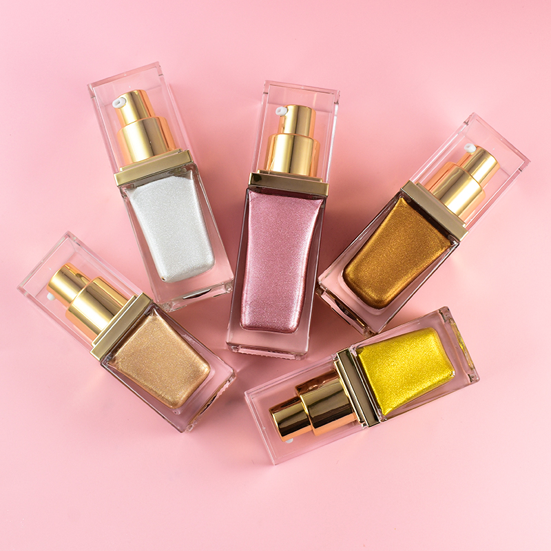 Neutral Highlight Spray Glitter Highlighter Liquid Makeup Contour Highlight