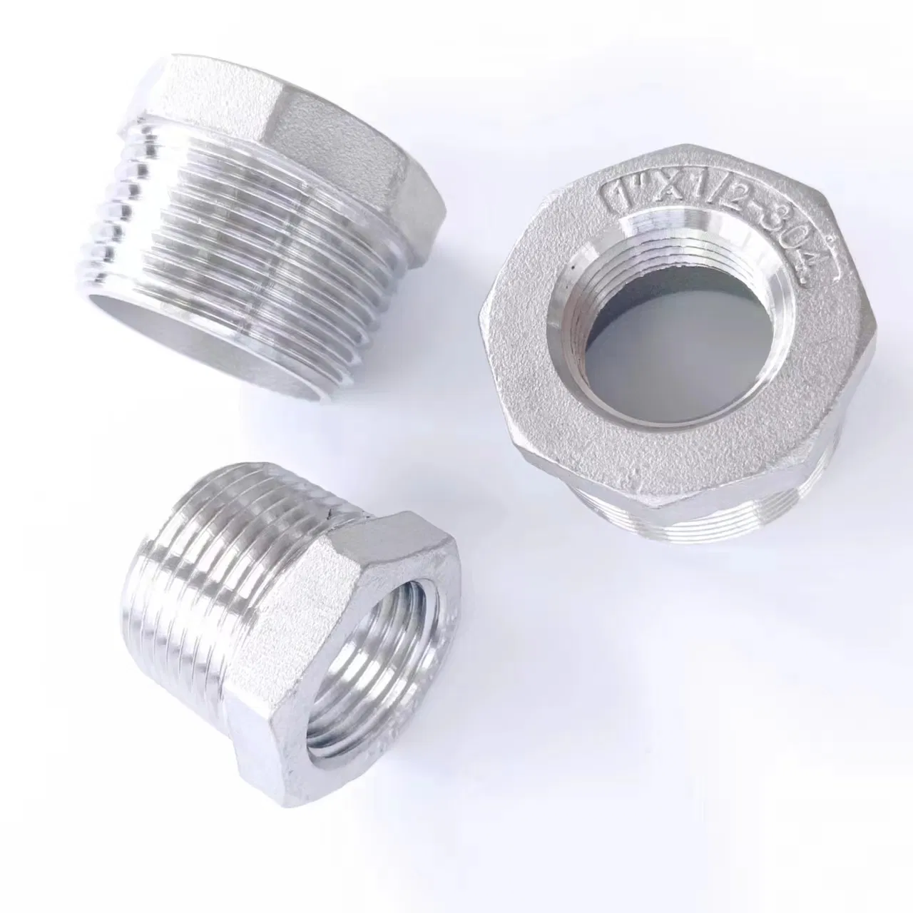 Stainless Steel Hex Bushing Male and Female Thread