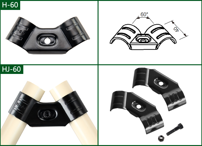 Metal Connector for Lean Pipe System (H-13A)